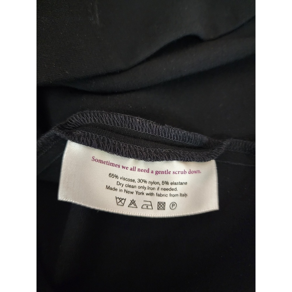 MM.LaFleur Katie Dress NEW Black Sleeveless Sheath Work Career Size 8 - Picture 7 of 7